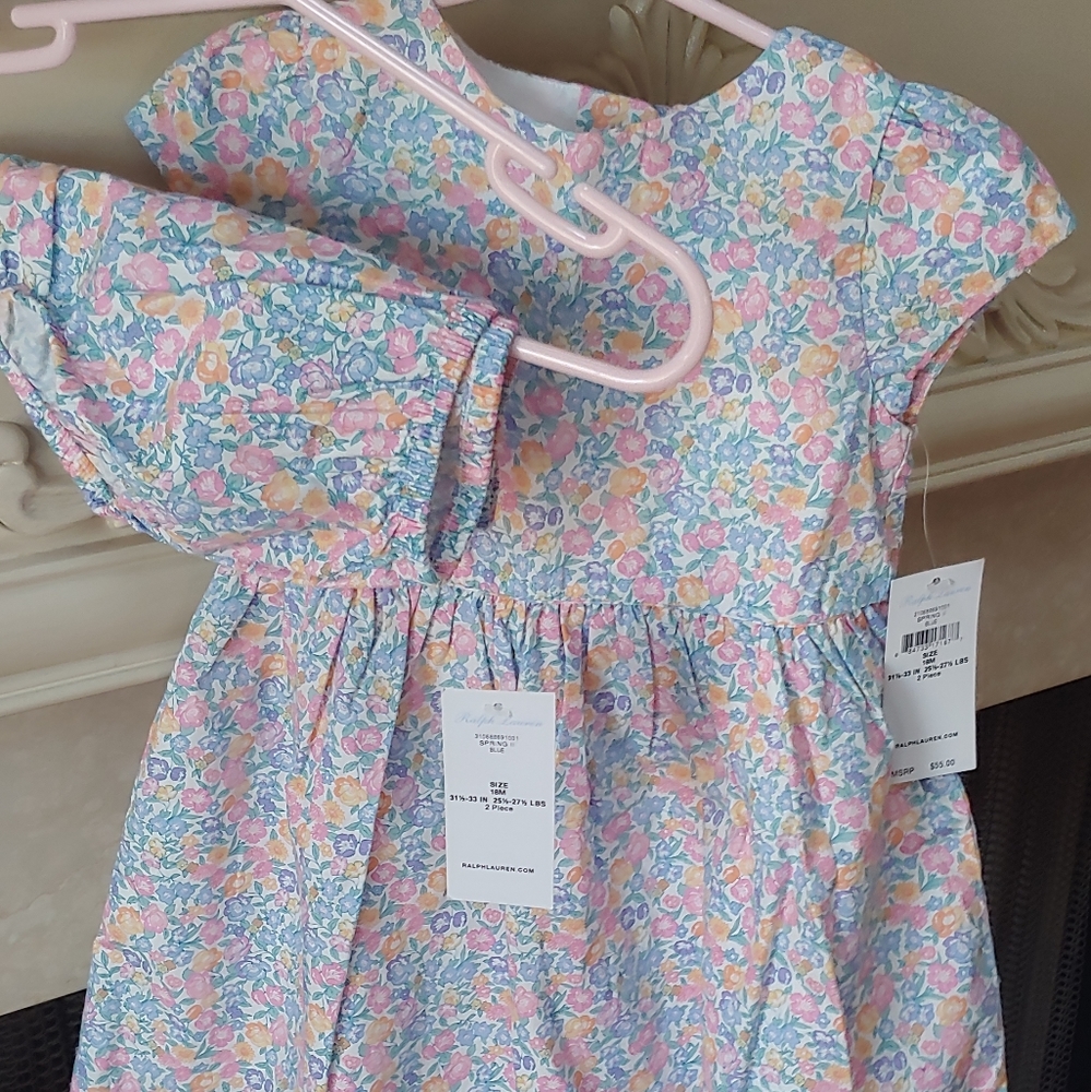RL dress with bloomers